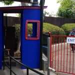 Amusement Park Control Station Made with King ColorBoard® KPG Blue and KPG Red