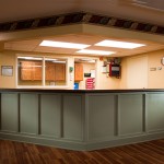 Nurses Station Made with King StarBoard® ST Upgraded to King MicroShield® Everglade