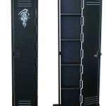 Locker Made with King ColorCore® Black/White/Black and King StarBoard® Black