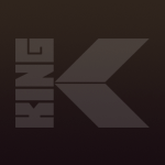 King Plastic Corporation Logo in Black for a thumbnail
