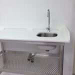 Photo of Fish Cleaning Table with Sink - Click to View Larger Image
