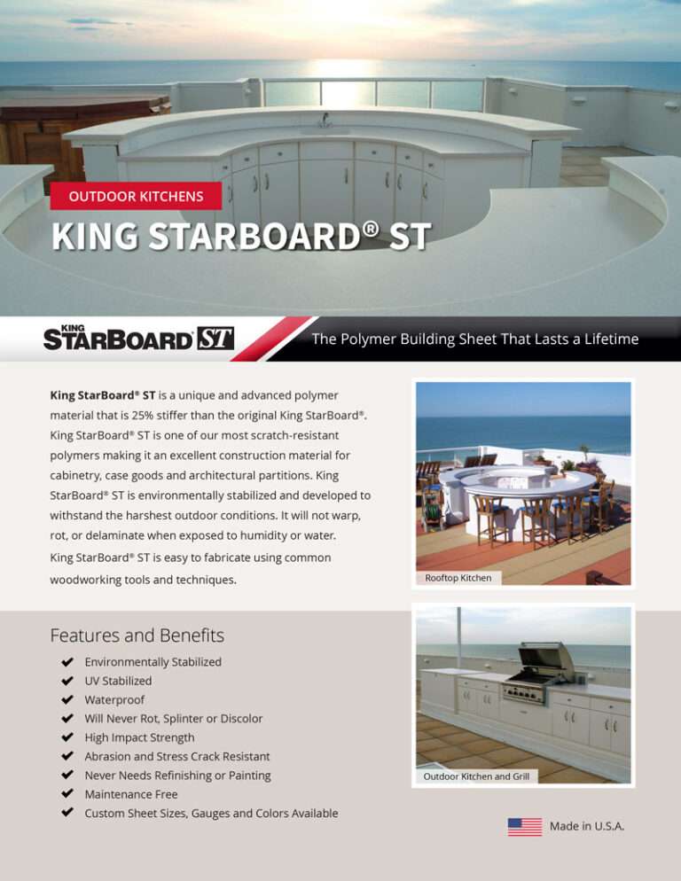 King StarBoard ST King Plastic Corporation