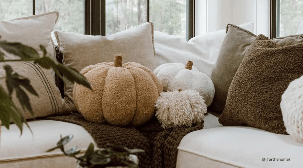 pumpkin patch pillows