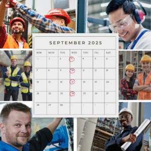 Walk in Wednesday Calendar for September